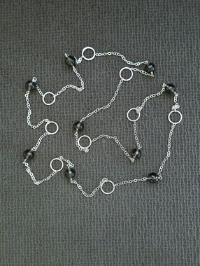 Stationary Smoky🔥 Quartz Long Necklace - NWOT